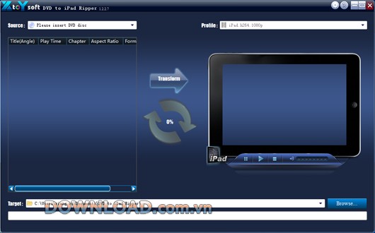 XtoYsoft DVD to iPad Ripper
