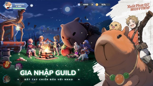 Gia nhập Guild - Bắt tay chiến đấu với nhau