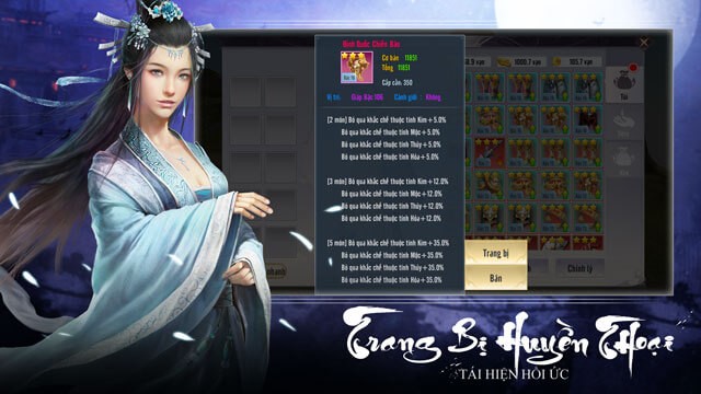 Trang bị huyền thoại, tái hiện hồi ức