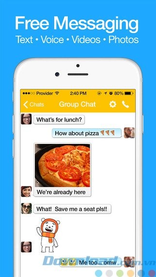 Nhắn tin miễn phí