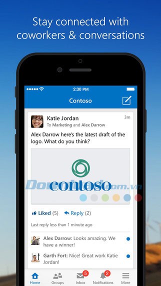 Yammer cho iOS
