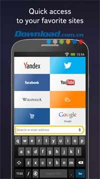 Yandex.Browser cho Android