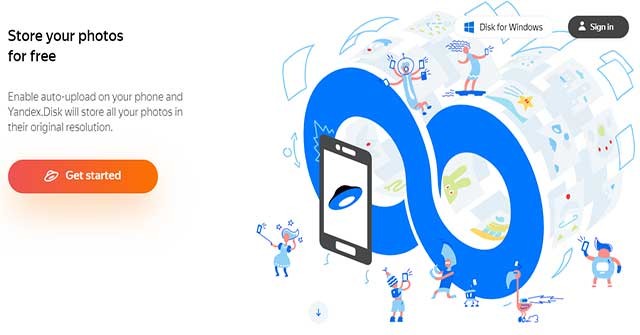 Truy cập mọi file bạn muốn qua kết nối Internet với Yandex.Disk