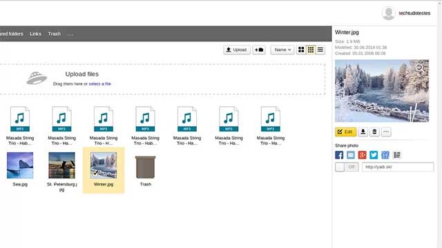 Trao đổi các tệp lớn mà không phải lo lắng về dung lượng ổ USB