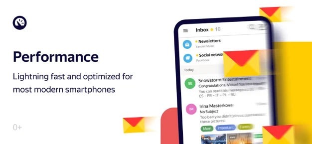 Yandex.Mail for iOS là ứng dụng quản lý Email thông minh và hiệu quả