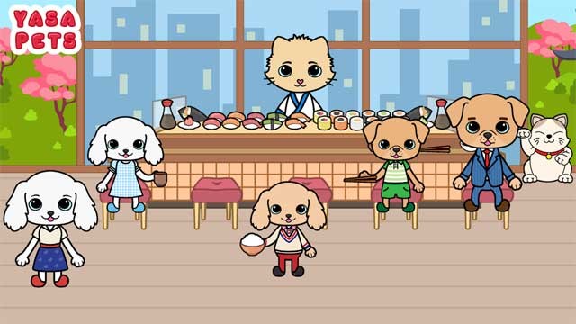 Thưởng thức một bữa ăn tuyệt vời tại quán sushi hoặc ăn bánh bao ở nhà hàng Trung Hoa