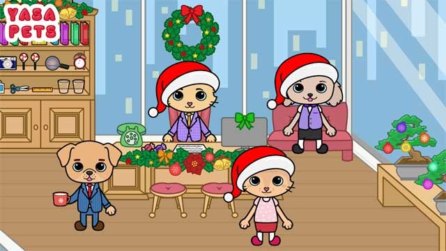 Kỷ niệm ngày lễ Giáng Sinh tại văn phòng và trao đổi quà tặng với đồng nghiệp