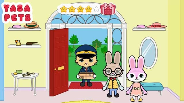 Mở cửa để nhận được những món quà bất ngờ từ người đưa thư