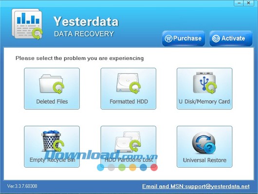 Yesterdata Data Recovery