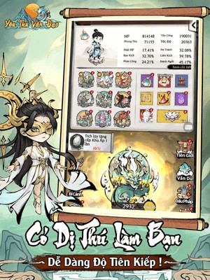 Hệ thống Dị Thú đa dạng