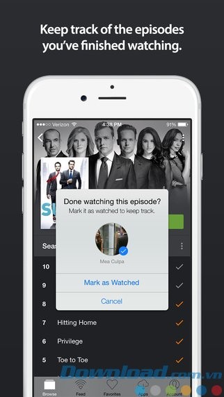 Theo dõi các kênh yêu thích