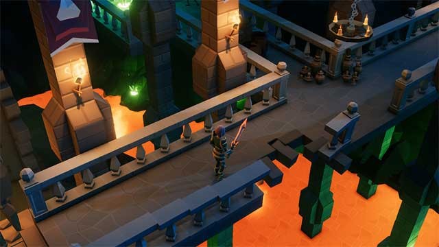 Bạn sẽ không bao giờ tìm thấy bất cứ trò chơi nào có nền đồ họa ấn tượng như Ylands