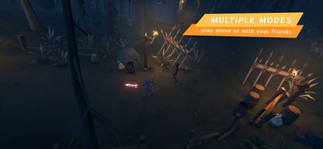 Nhiều chế độ chơi game, chơi một mình hoặc với bạn bè