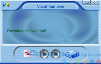 Giao diện của YoGen Vocal Remover