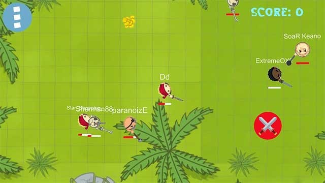 20 tùy chọn nhân vật, mỗi người có một sức mạnh khác nhau