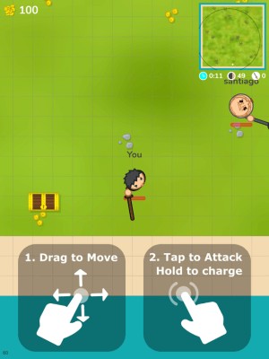 Yohoho có các điều khiển đơn giản