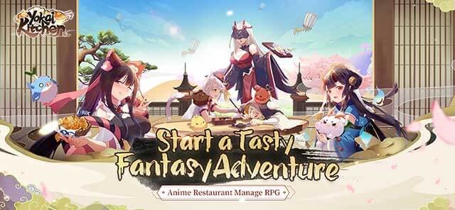 Điều hành một nhà hàng ăn uống ở cõi Linh hồn trong game Yokai Kitchen cho iOS