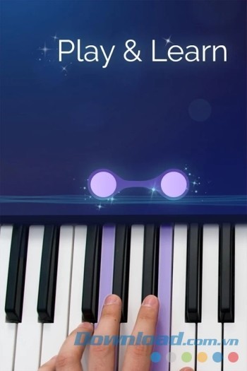 Ứng dụng tập chơi đàn Yokee Piano