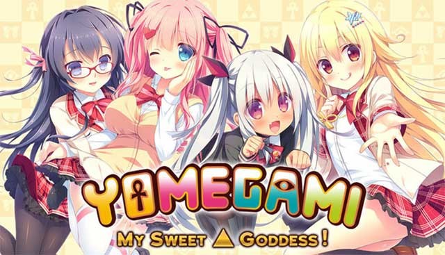 Yomegami: My Sweet Goddess là game visual novel lãng mạn bối cảnh học đường