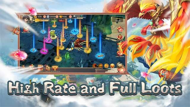 Game Yong Heroes for Android có hơn trăm bản đồ với đồ loot cực nhiều