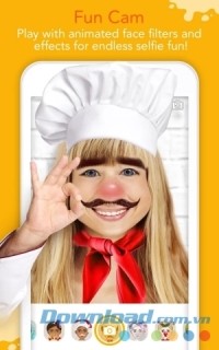 Ứng dụng chỉnh ảnh YouCam Fun cho Android