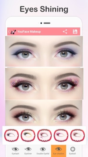 Công cụ trang điểm mắt ấn tượng