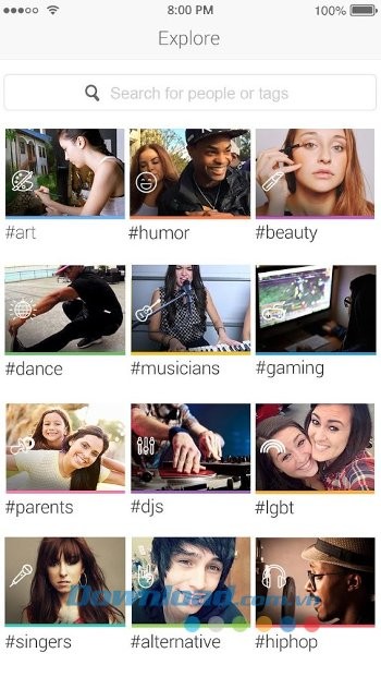 Khám phá video trên YouNow