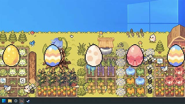 Sắp xếp và trang trí nông trại rồi để đàn quái vật dễ thương làm các công việc còn lại