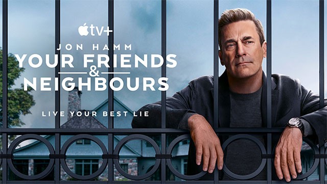 Poster phim hài tội phạm đen Your Friends & Neighbors trên Apple TV+