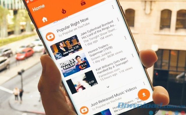 Dịch vụ stream video của YouTube