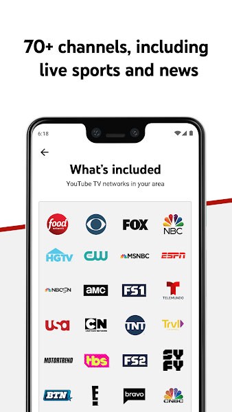 Hỗ trợ hơn 70 kênh