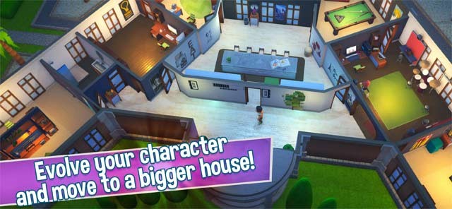 Phát triển nhân vật và di chuyển tới một ngôi nhà lớn hơn