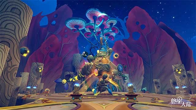 Lục Địa Sao Băng có lối chơi xây dựng mới lạ và thú vị