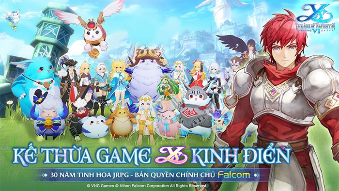 Kế thừa tinh hoa của dòng game Ys kinh điển