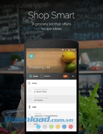 Yummly giúp bạn mua sắm thông minh hơn