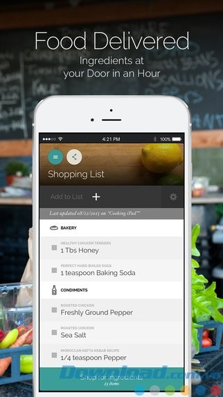 Mua thực phẩm online