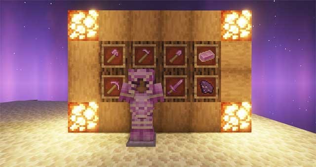 Bạn cần có những điều kiện hỗ trợ để thu thập được vật liệu chế tạo áo giáp