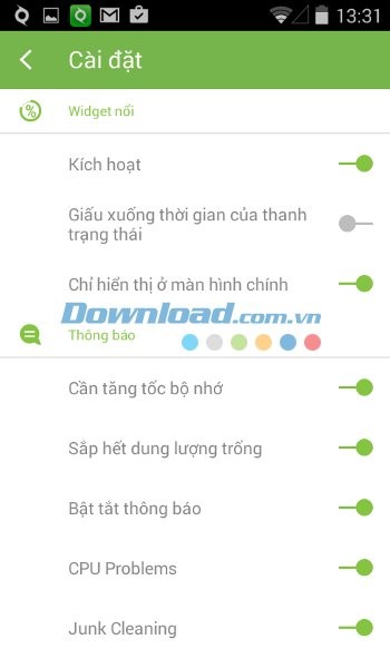 Các thiết lập cơ bản của Z Speed +