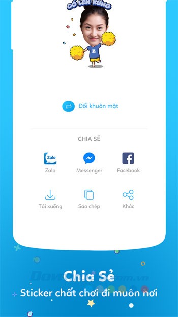 Chia sẻ Sticker