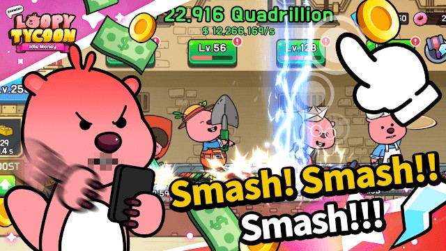 Chạm liên tục vào màn hình