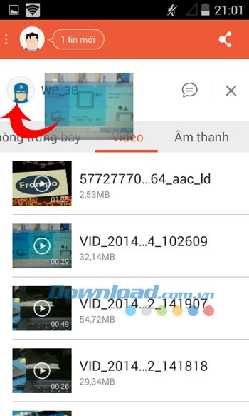 Chia sẻ video dễ dàng với Zapya cho Android