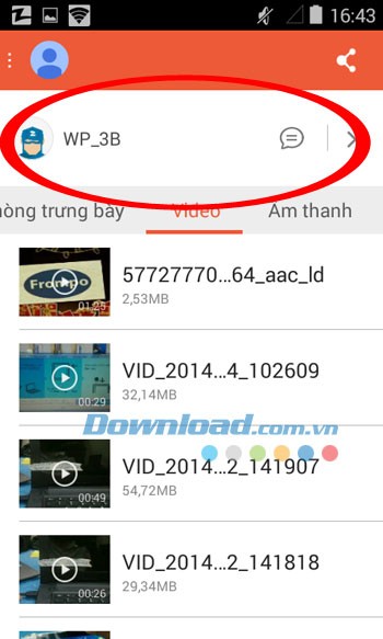 Kết nối thiết bị thành công với Zapya cho Android
