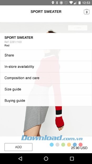 Xem thông tin sản phẩm