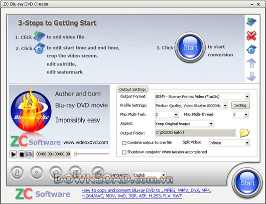 ZC Blu-ray DVD Creator