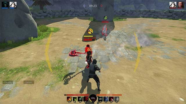 Người chơi có thể xây dựng nhân vật của riêng mình