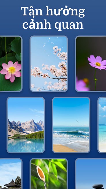 Tận hưởng nhiều cảnh quan