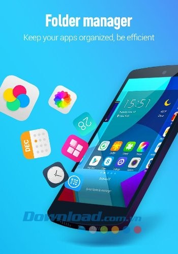 Tính năng quản lý ứng dụng của ZERO Launcher