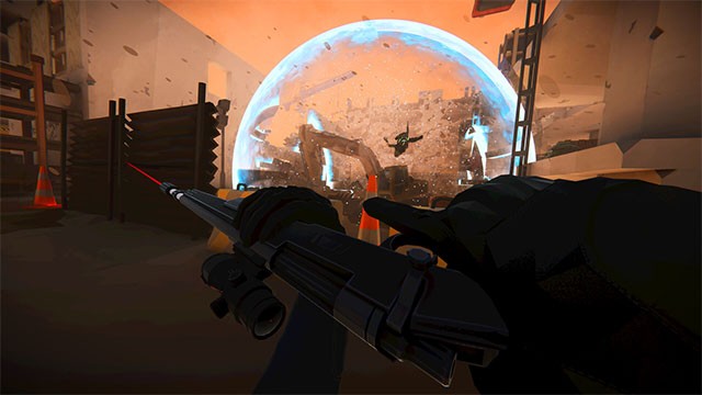 Zero Grounds là game bắn súng hành động nhịp độ cao trong môi trường không trọng lực