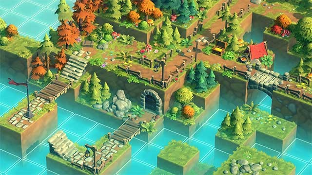 Ziba gây ấn tượng với môi trường chơi được thiết kế tuyệt đẹp, kỳ ảo với rất nhiều chi tiết