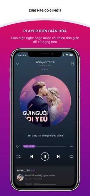 Zing MP3 cho iOS